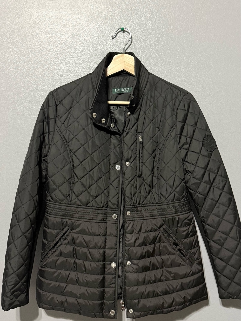 Ralph Lauren Black Quilted Puffer Jacket